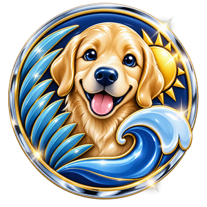 St. Pete Dog Training puppy logo